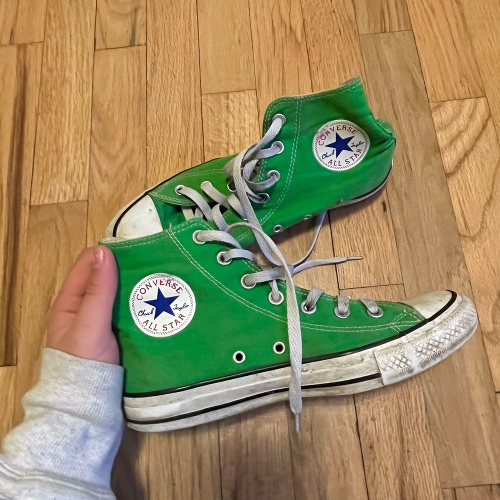 green high tops!